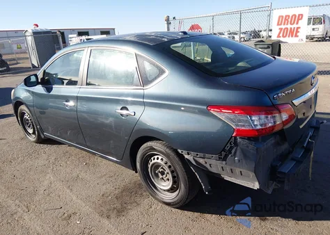 2015 Nissan Sentra Sv z USA, uszkodzony, nr VIN 3N1AB7APXFY213705
